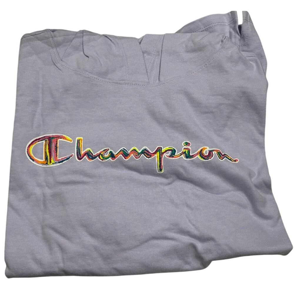 Champion Women's Jersey Hoodie XS Lilac Purple